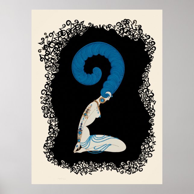 Erté - Die Zahlensuite, die Nummer 2 Poster (Vorne)