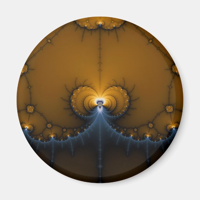 Erte - Fraktal Magnet (Vorne)