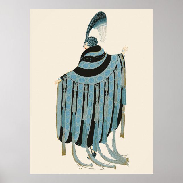 Erté - Gaby Deslys Poster (Vorne)