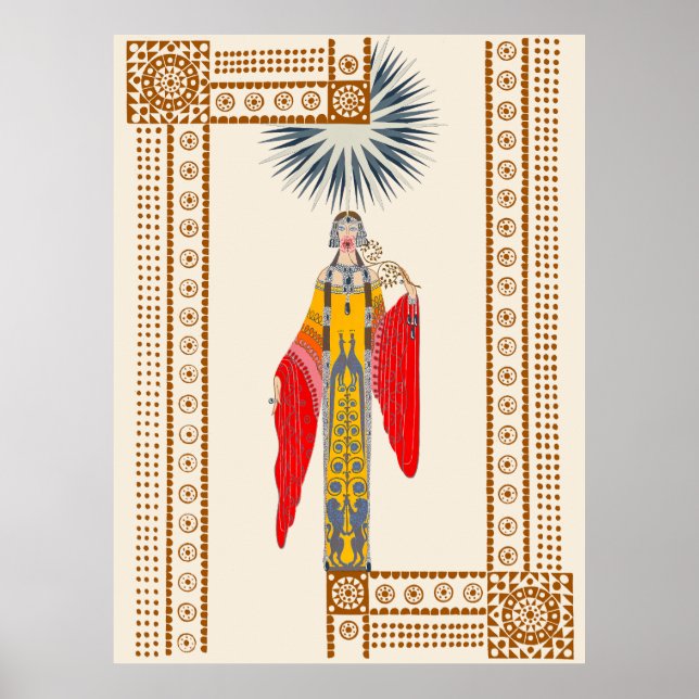 Erté - La Princess Lointaine Poster (Vorne)