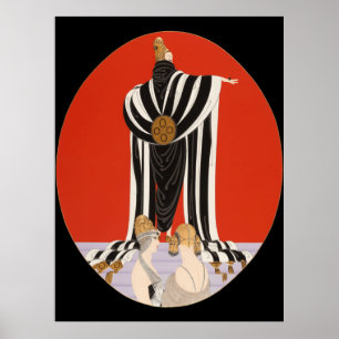 Erté - Monaco [Nachtversion] Poster