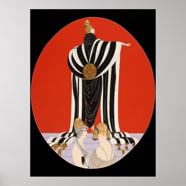 Erté - Monaco [Nachtversion] Poster (Vorne)