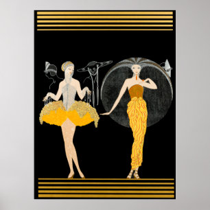 Erté - Morgentag Poster