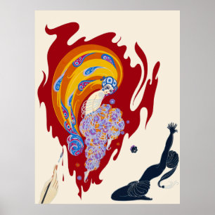Erté - Orientalische Geschichte Poster