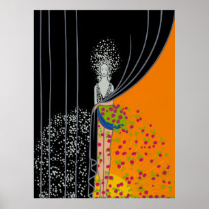 Erté - Printemps Poster