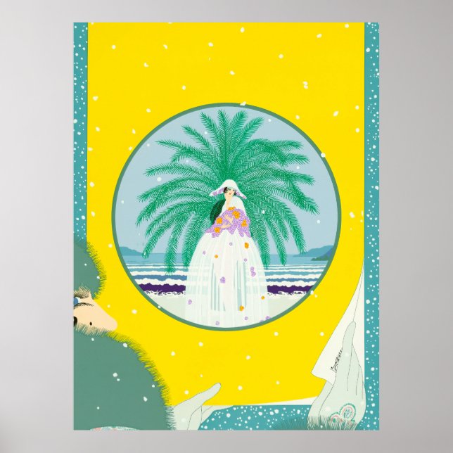 Erté - Riviera Poster (Vorne)