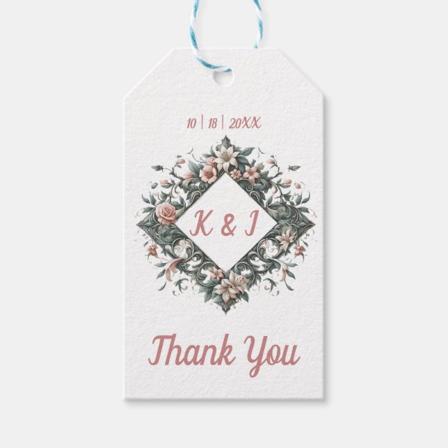 Erthy Floral Valley Geschenkanhänger (Vorderseite)