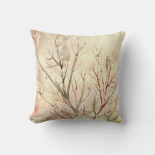 Erthy Natural Coral Creamy Ivory Kissen