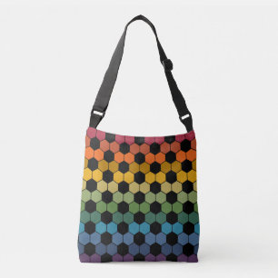 Erthy Rainbow Soccball print Tragetaschen Mit Langen Trägern