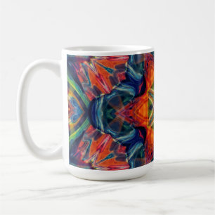 Erthy Warm Energy Kaleidoscope Gradient Kaffeetasse