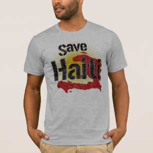 Erträge gehen zum ROTEN KREUZ - retten Sie Haiti  T-Shirt