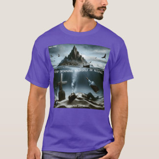 Ertränke dich nicht in Alkohol vintage T-Shirt