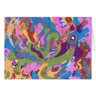 "Ertrinken" Abstrakte Kunst