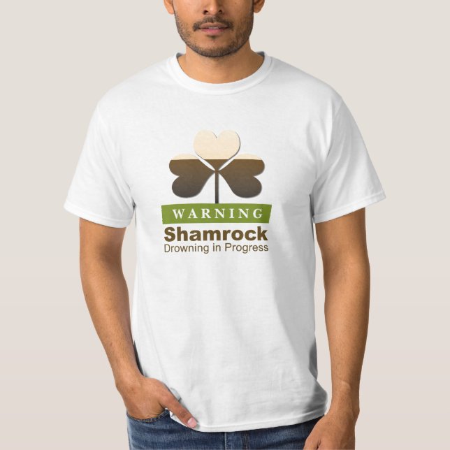Ertrinken des Kleeblatts T-Shirt (Vorderseite)