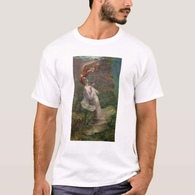 Ertrinkende Ophelia, 1895 T-Shirt (Vorderseite)
