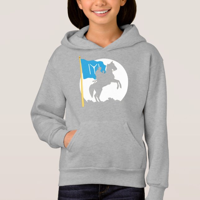 Ertugrul Bey Kayi IYI Flaggen-Osmanisches Reich Hoodie (Vorderseite)