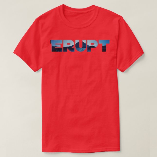 Erupt T-Shirt (Design vorne)