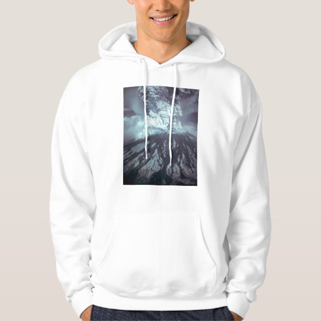Eruption vom Mount Saint Helens Stratovolcano 1980 Hoodie (Vorderseite)