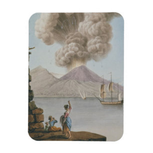Eruption von Vesuv, am Montag, den 9. August 1779, Magnet