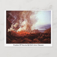 Eruption von Vesuv durch Dahl Johan Claussen