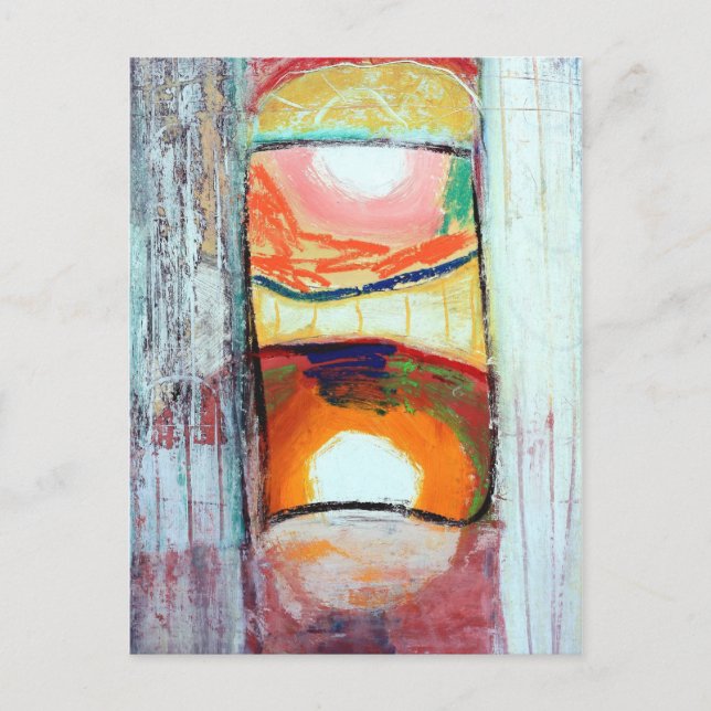 Erwachen der Postkarte (Vorderseite)