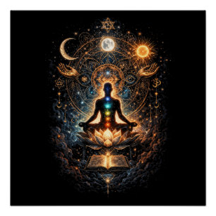 Erwachen des inneren Kosmos Poster