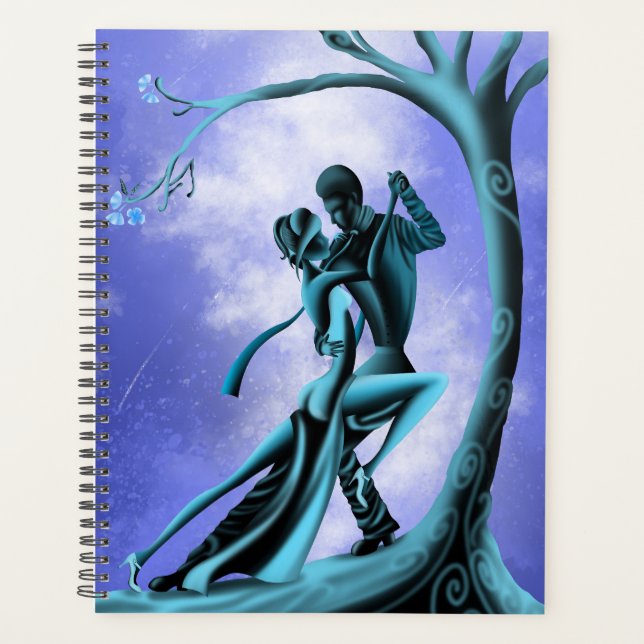 Erwachen des Mondes" Romantic Dance Fantasy Art Planer (Vorderseite)