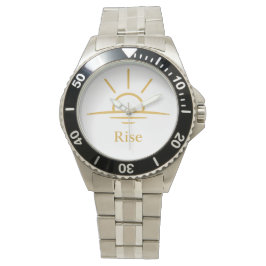 Erwachen — Minimalistischer Sonnenaufgang Armbanduhr
