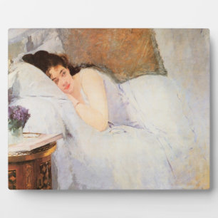 Erwachende Frau, 1876 (Öl auf Leinwand) Fotoplatte
