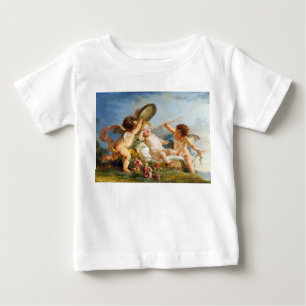 Erwachende Malerei von Hughues Taraval Baby T-shirt