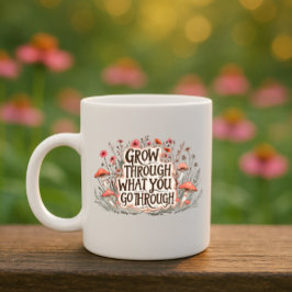 Erwachsen durch das, was Sie durch die Tasse gehen