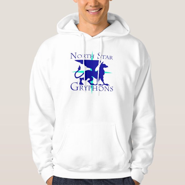 Erwachsen-Nordstern Gryphons Hoodie-Sweatshirt Hoodie (Vorderseite)