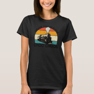 Erwachsene Bahn nie zu alt für Choo Choos Rail Loc T-Shirt
