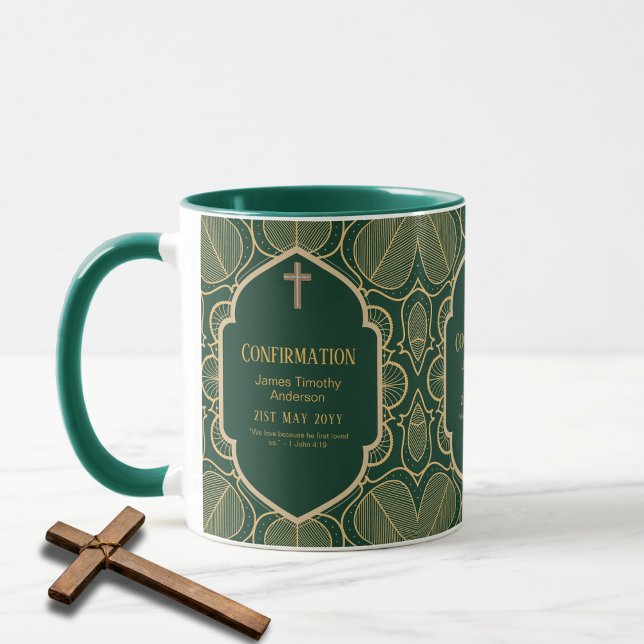 Erwachsene Bestätigung Geschenk Blue Gold Mann ode Tasse (Von Creator hochgeladen)