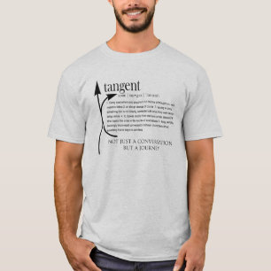 Erwachsene der Geschenk-ADHD - Tangente-Definition T-Shirt