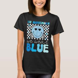 Erwachsene Diabetes Aufklärung Monat im November W T-Shirt