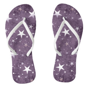 Erwachsene, dünne Strap Flip Flops/Stars Flops