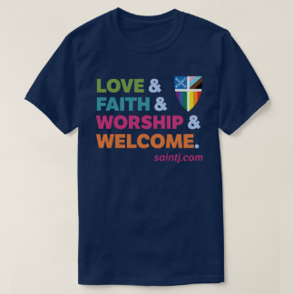 Erwachsene Farbe Willkommen Stolz + Bischöflicher T-Shirt
