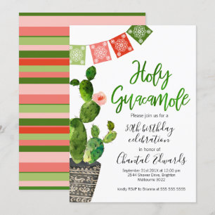 Erwachsene Fiesta zum Geburtstag Einladung