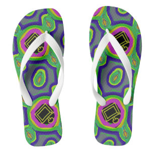 Erwachsene Flip Flops, breite Streifen Flip Flops