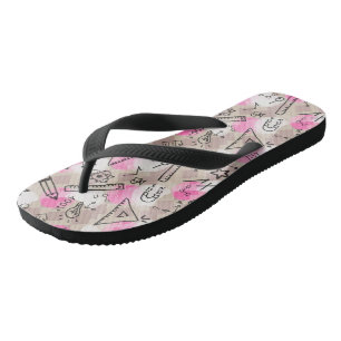 Erwachsene Flip Flops, breite Streifen Flip Flops