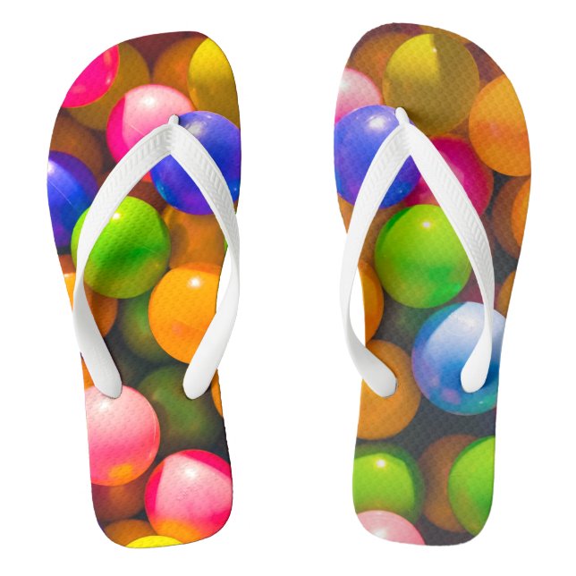 Erwachsene Flip Flops, breite Streifen Flip Flops (Fußbett)