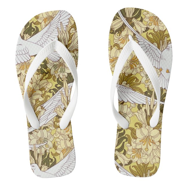Erwachsene Flip Flops, breite Streifen Flops (Fußbett)