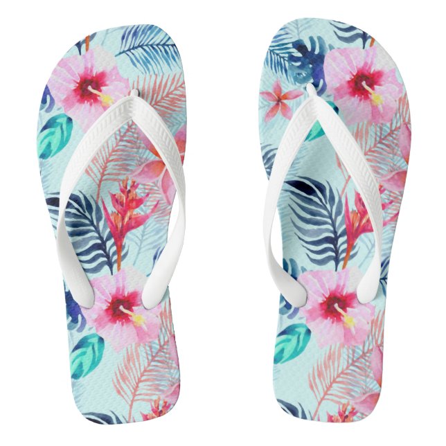 Erwachsene Flip Flops, breite Streifen Flops (Fußbett)