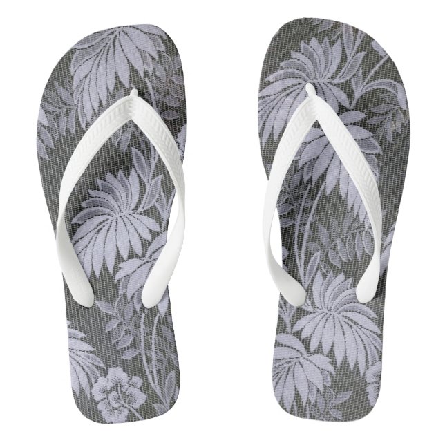 Erwachsene Flip Flops, breite Streifen Flops (Fußbett)