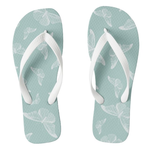 Erwachsene Flip Flops, breite Streifen Flops (Fußbett)