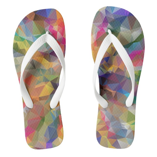 Erwachsene Flip Flops, breite Streifen Flops (Fußbett)