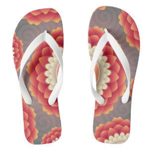 Erwachsene Flip Flops, breite Streifen Flops