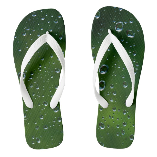 Erwachsene Flip Flops, breite Streifen Flops (Fußbett)