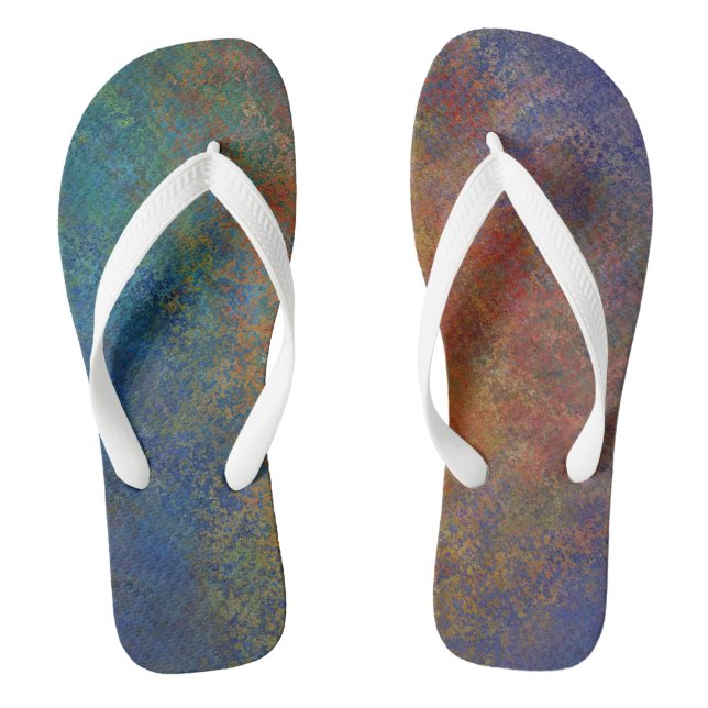 Erwachsene Flip Flops, breite Streifen Flops (Fußbett)